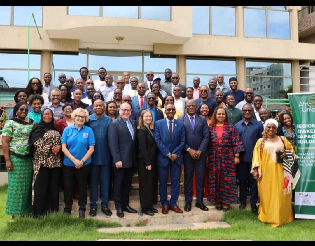 WANEPNigeria's tweet image. #ThrowBackPost 🌍

From 29th Sept to 3rd Oct 2025, @WANEPNigeria participated in a 5-days Regional Capacity-Building Workshop on Mainstreaming Human Rights in Early Warning, organized by @_AfricanUnion in collaboration with @GIZ, @ecowas_cedeao and the @UnitedNationsHumanRight