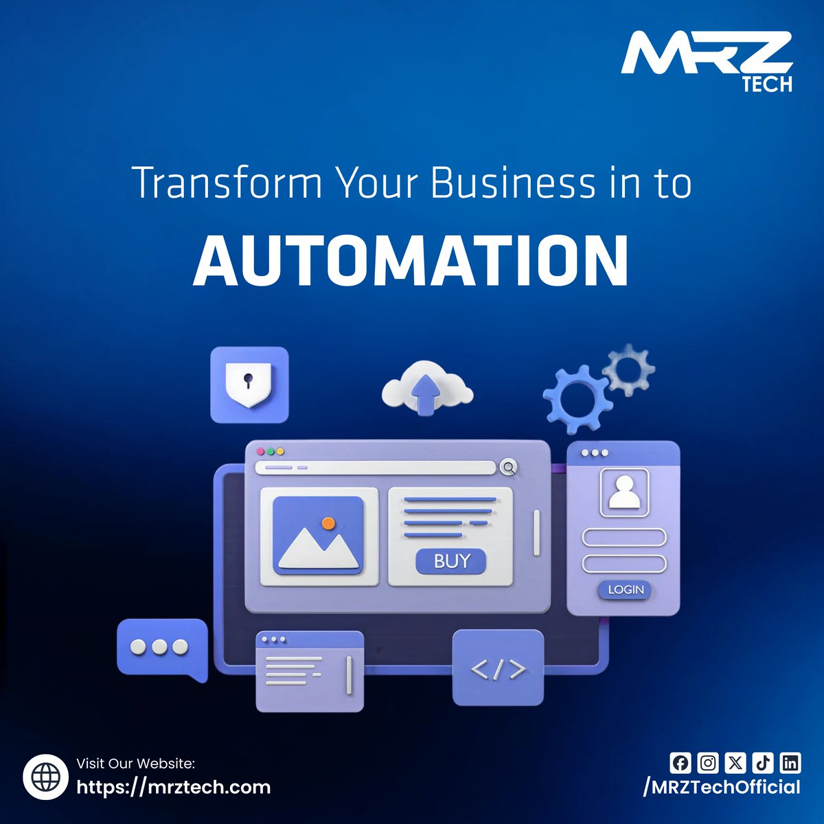 mrztechofficial's tweet image. Transform your business with automation. Unlock efficiency, innovation, and growth with MRZ Tech.

📞 Book your free consultation today: +880 1991 198312

#MRZTech #DigitalTransformation #TechSolutions #ITConsulting #ManagedITServices #ArtificialIntelligence #CloudComputing