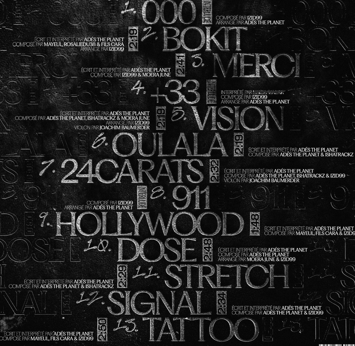 ADESTHEPLANET's tweet image. « BÂTARDE SENSIBLE » 
MA PREMIÈRE MIXTAPE 
10 TITRES + 3 INTERLUDES
0 FEAT
DISPONIBLE PARTOUT
bfan.link/ades-the-plane…