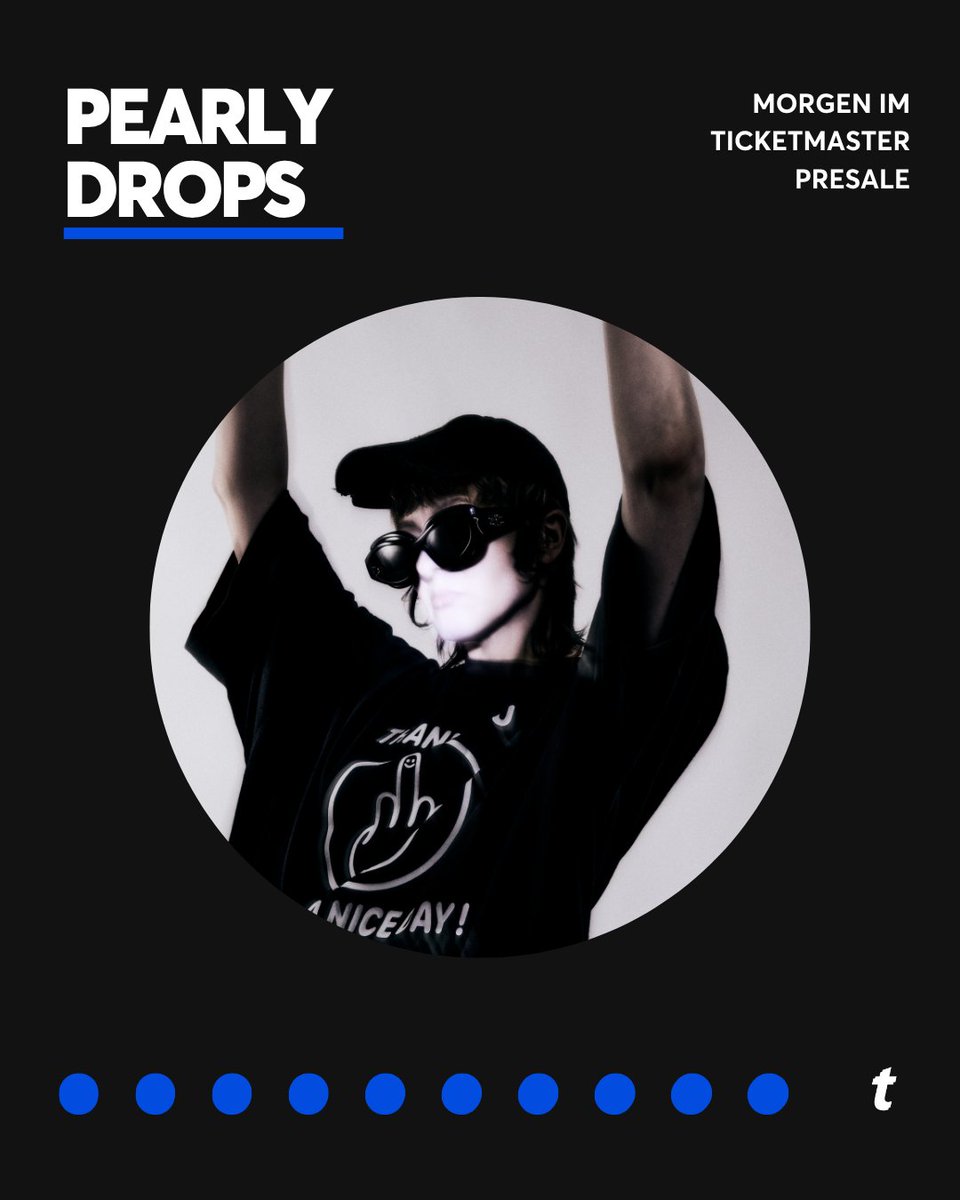 Ticketmaster (@ticketmasterde) on Twitter photo Das finnische Indie-Pop-Duo <a href="/pearly_drops/">Pearly Drops</a> kommt im Februar 2026 für eine exklusive Show live ins Mikropol nach Berlin. 🎟️ Tickets gibt es ab morgen (23.10.) ab 11 Uhr hier im Ticketmaster Presale: bit.ly/4om5GDH Das finnische Indie-Pop-Duo <a href="/pearly_drops/">Pearly Drops</a> kommt im Februar 2026 für eine exklusive Show live ins Mikropol nach Berlin. 🎟️ Tickets gibt es ab morgen (23.10.) ab 11 Uhr hier im Ticketmaster Presale: bit.ly/4om5GDH