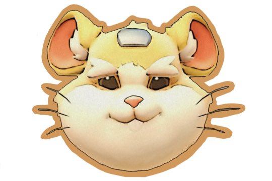 ホーンテッド・マスカレードにハモンドのマスクが見当たらないので作りました🐹

#Overwatch2 #オーバーウォッチ2
#wreckingball