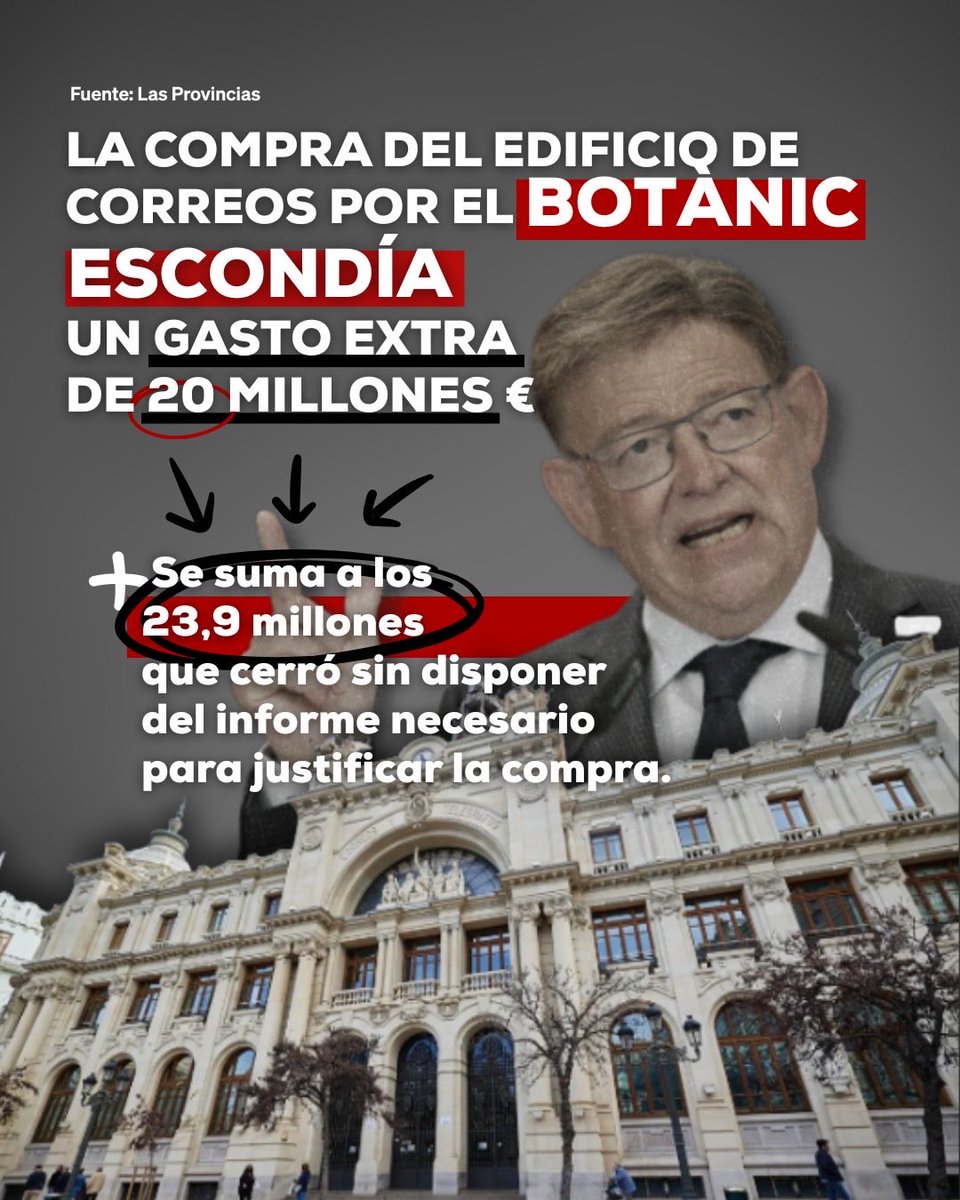 🚨🔍El gobierno de Ximo Puig en el foco de la Oficina Nacional de Investigación del Fraude.

🔗lasprovincias.es/politica/compr…