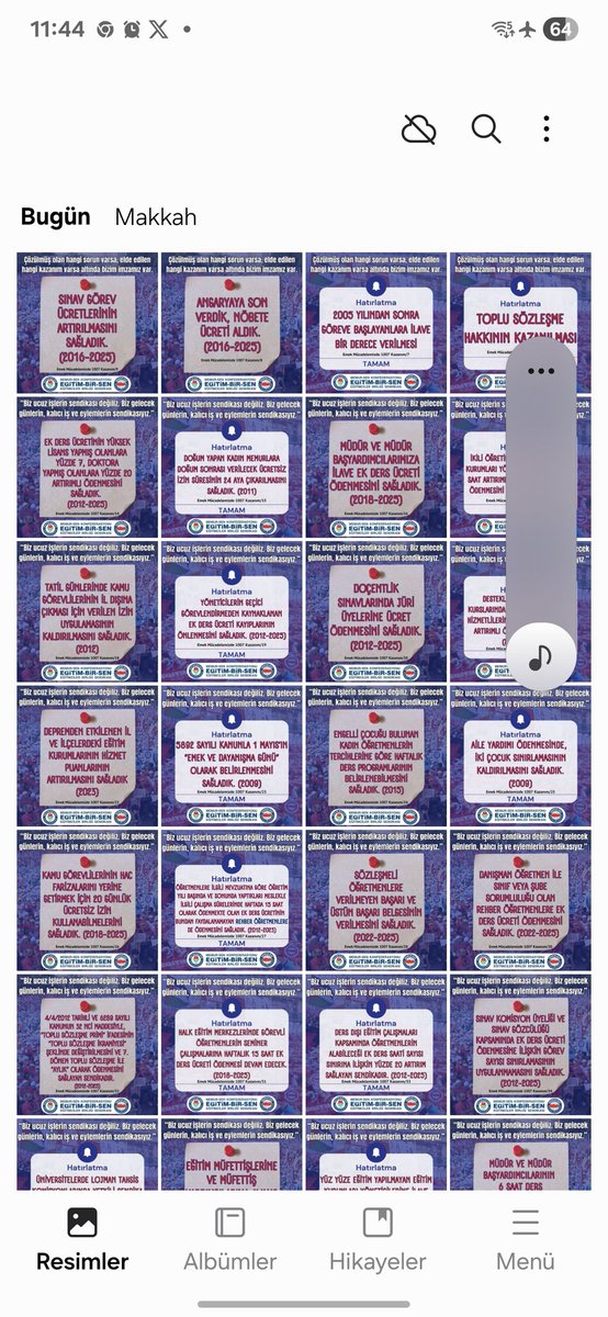 talatyavuz29's tweet image. 📍Kazanımların Adresi;

Her cuma ben hatırlatıyorum, bir trol ordusu saldırıyor, ben engelliyorum, yeniden çıkıyorlar.

Hazmedemeyenlere bir hediyemiz olsun, [1007 Kazanım Kirabımız (Güncelleniyor)]

Bir de bir HODRİ MEYDANIMIZ: Adına çalıştığınız sendika hangisiyse, altında…