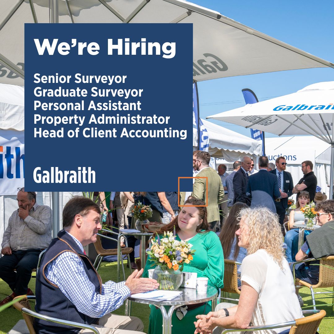 Galbraith is recruiting for a number of vacancies across The Firm. 

If you're interested in one of our exciting roles then please get in touch 📲 loom.ly/U5UlAwQ

#Galbraith | #WeAreHiring | #Careers
