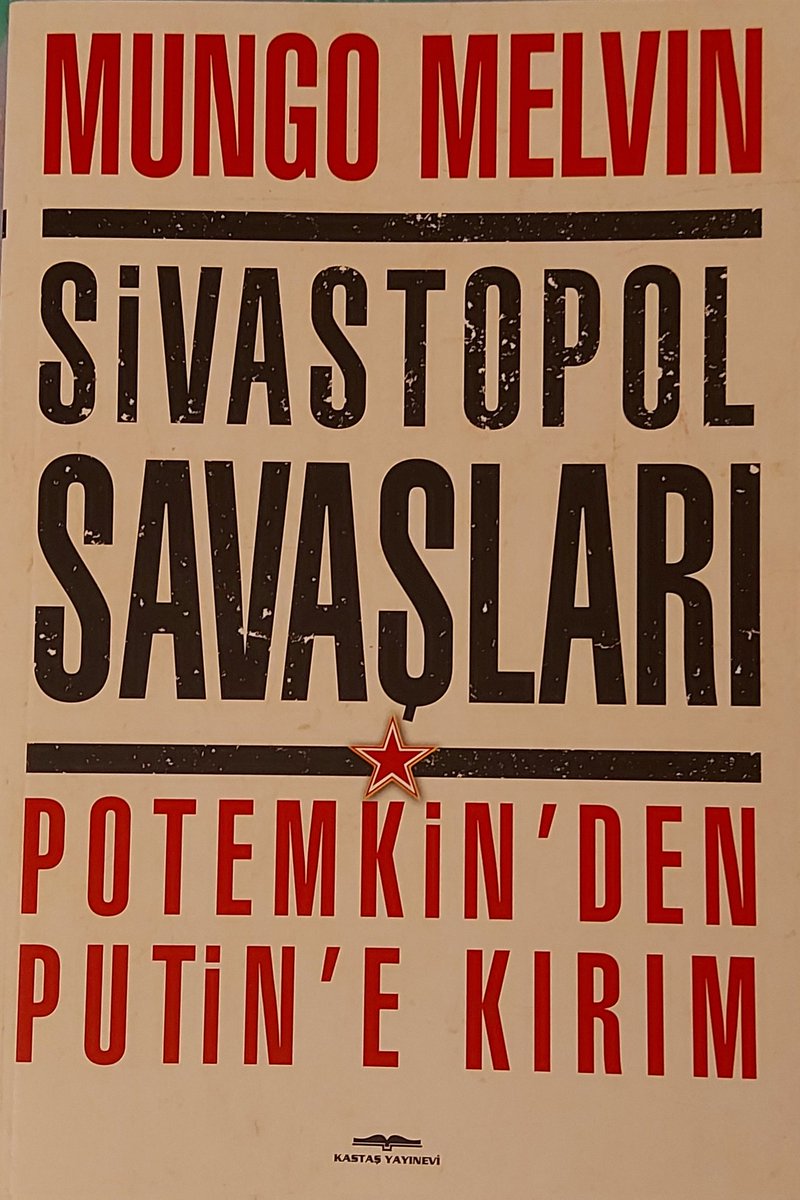 Literatürümüzde yeni bir ses, yeni bir nefes! <a href="/MungoMelvin/">Mungo Melvin</a> 'in "Sivastopol Savaşları" başlıklı eseri <a href="/KastasYayinevi/">Kastaş Yayınevi</a> 'nce basıldı. Kuruluşundan günümüze bir çok döneme damgasını vuran Kırım şehrinin tarihi, dönemsel arka planı ile 744 sayfada... #askeritarih