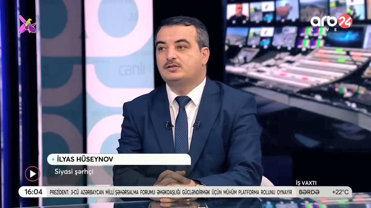 SON DƏQİQƏ! Putin Əsədi BELƏ CƏZALNDIRIR? - Moskvada KRİTİK GÖRÜŞ BAŞLADI - Suriyaya təhvil...-CANLI

Politoloq İlyas Hüseynov ARB24 televiziyasının "İş vaxtı" proqramında bir sıra maraqlı mövzuları müzakirə edib.

#ilyashüseynov #politoloq #arb24 

youtube.com/watch?v=nbxGBg…