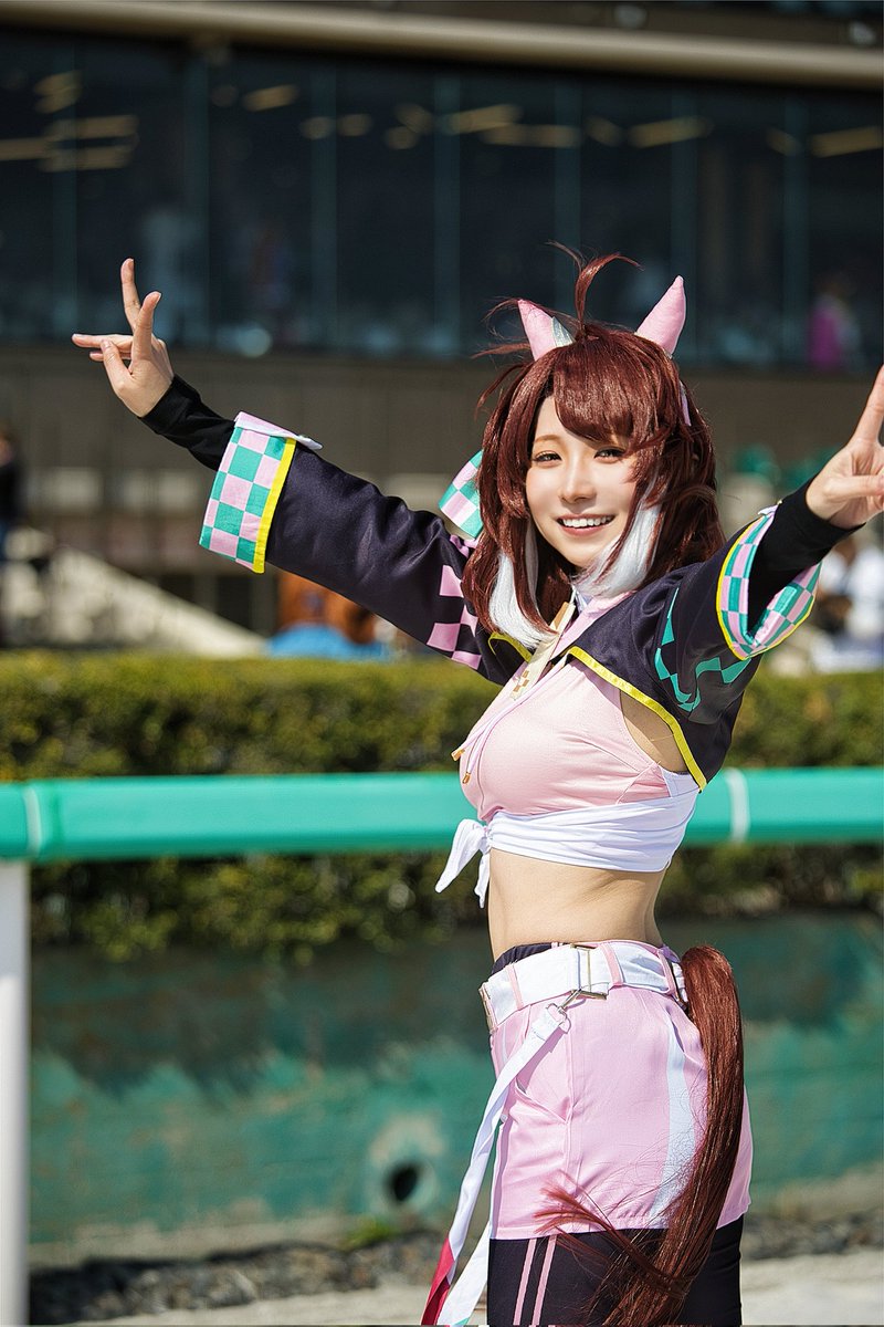 「今日の主役は…わたし！」

Cosplay ウマ娘
ダンツフレーム
📷 <a href="/shirokuma383/">しろくま茶屋🍁池ハロ10/25,26</a>