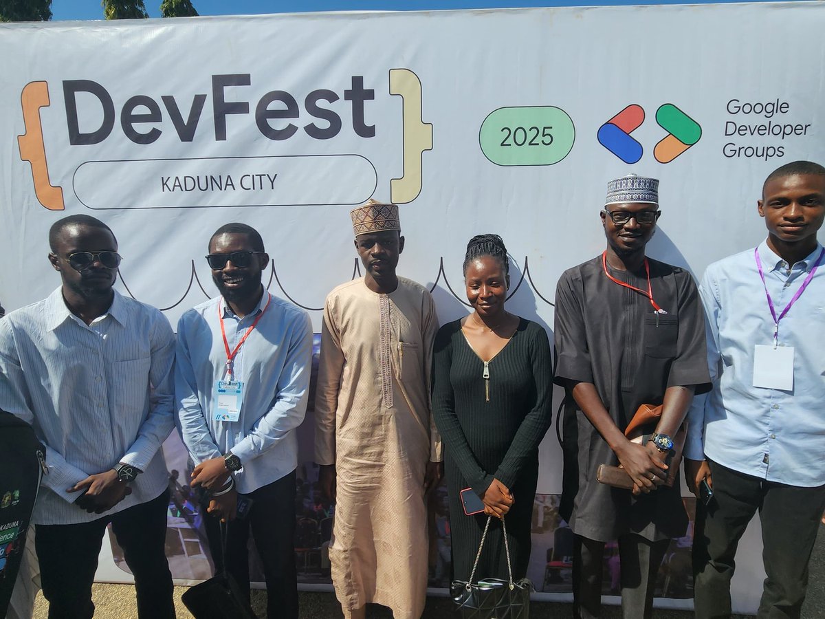 BYTESPARK_TECH's tweet image. Team Bytespark Tech at #DevFestKaduna2025 Connecting, learning, and shaping the future of tech across communities.

#BytesparkTech #DevFestKaduna
#DevFestKaduna2025 #Innovation #Community