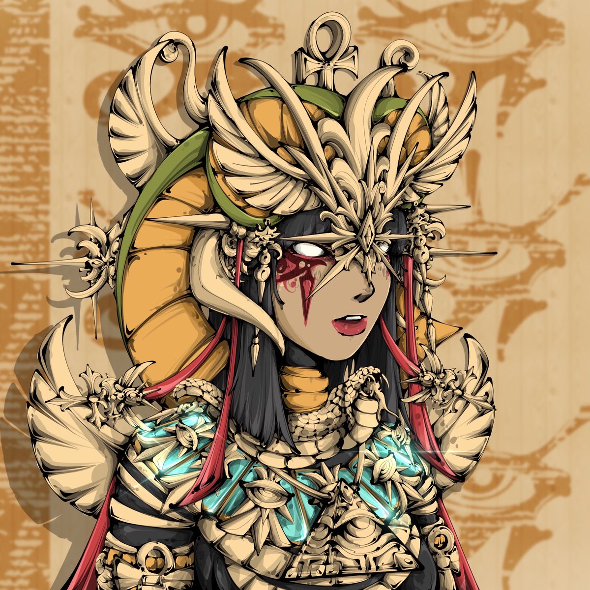 the art NU 1/1's Special Request//<a href="/unholygrai1/">Unholygrai1</a> // “cleopatra”.  finished.