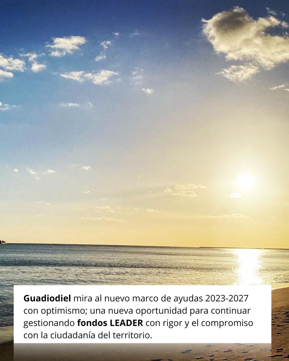 ⚡️<a href="/Guadiodiel/">GUADIODIEL</a>  impulsa con #LEADER 67 proyectos en la Costa Occidental de Huelva en los últimos 8 años

🇪🇺→🏘️Más de 6,2 millones en inversiones se han movilizado gracias a las 3,2M€ en ayudas de <a href="/UE_ANDALUCIA/">FondosUE_Andalucía</a> 

💼Se han generado 143 empleos

🗞️tinyurl.com/yu6h3mt4