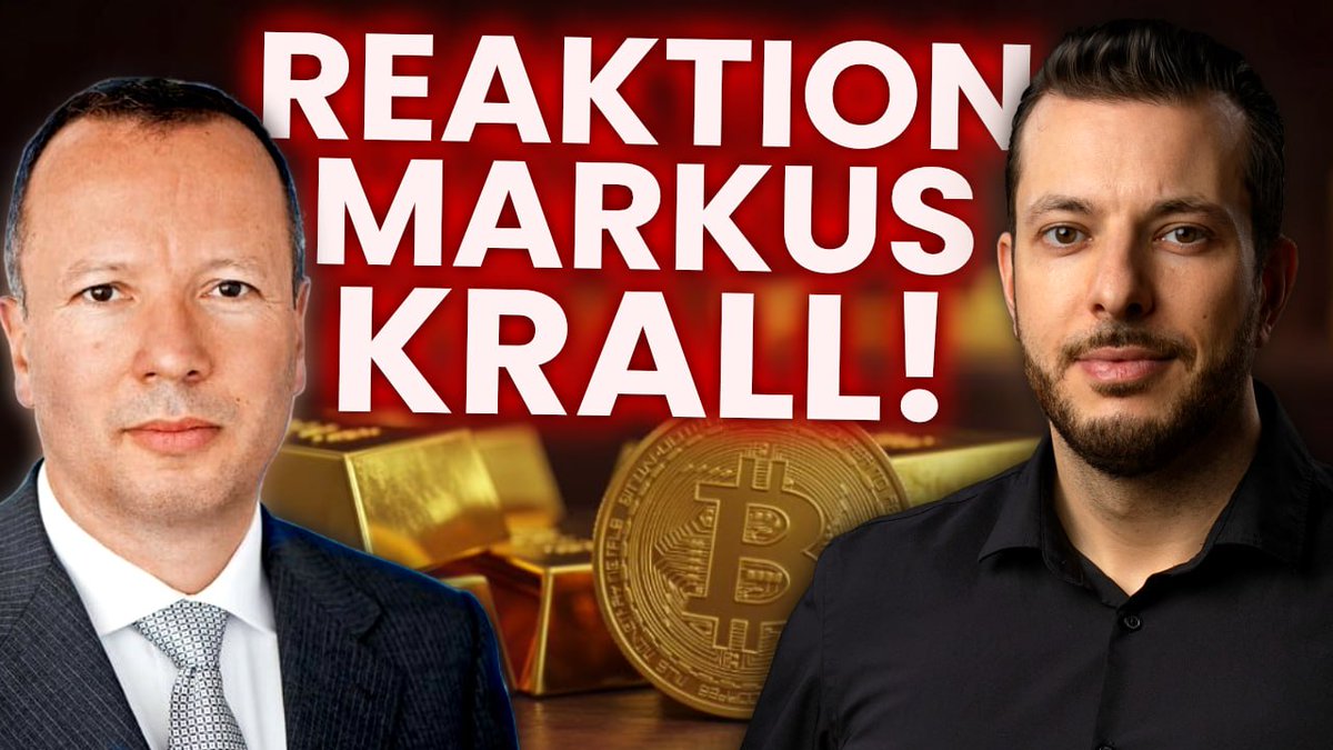 Der Gold-Fan Dr. Markus Krall behauptet, Bitcoin würde nie Geld werden und  mit Fiatgeld im Bett liegen. 🧐 Was ist dran an seiner $BTC-Kritik? 🤔 Neue  Reaktion von @RomanReher jetzt auf @YouTube!
