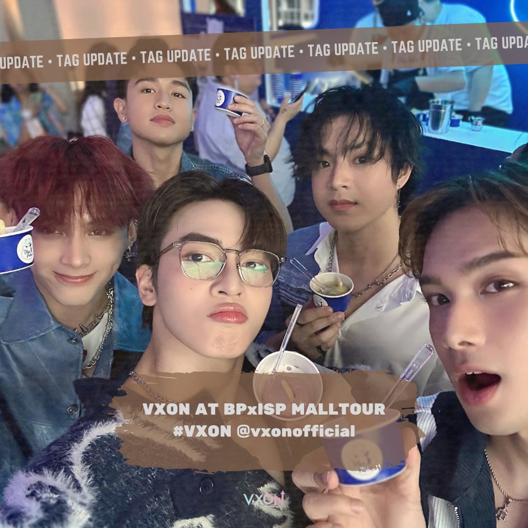 [#️⃣] TAG UPDATE

VXON is set to fire up the stage at the BINGO PLUS x ISP Mall Tour! See you there! 

Use our tags when posting, VIXIES!  

VXON AT BPxISP MALLTOUR
#VXON <a href="/vxonofficial/">VXON</a>