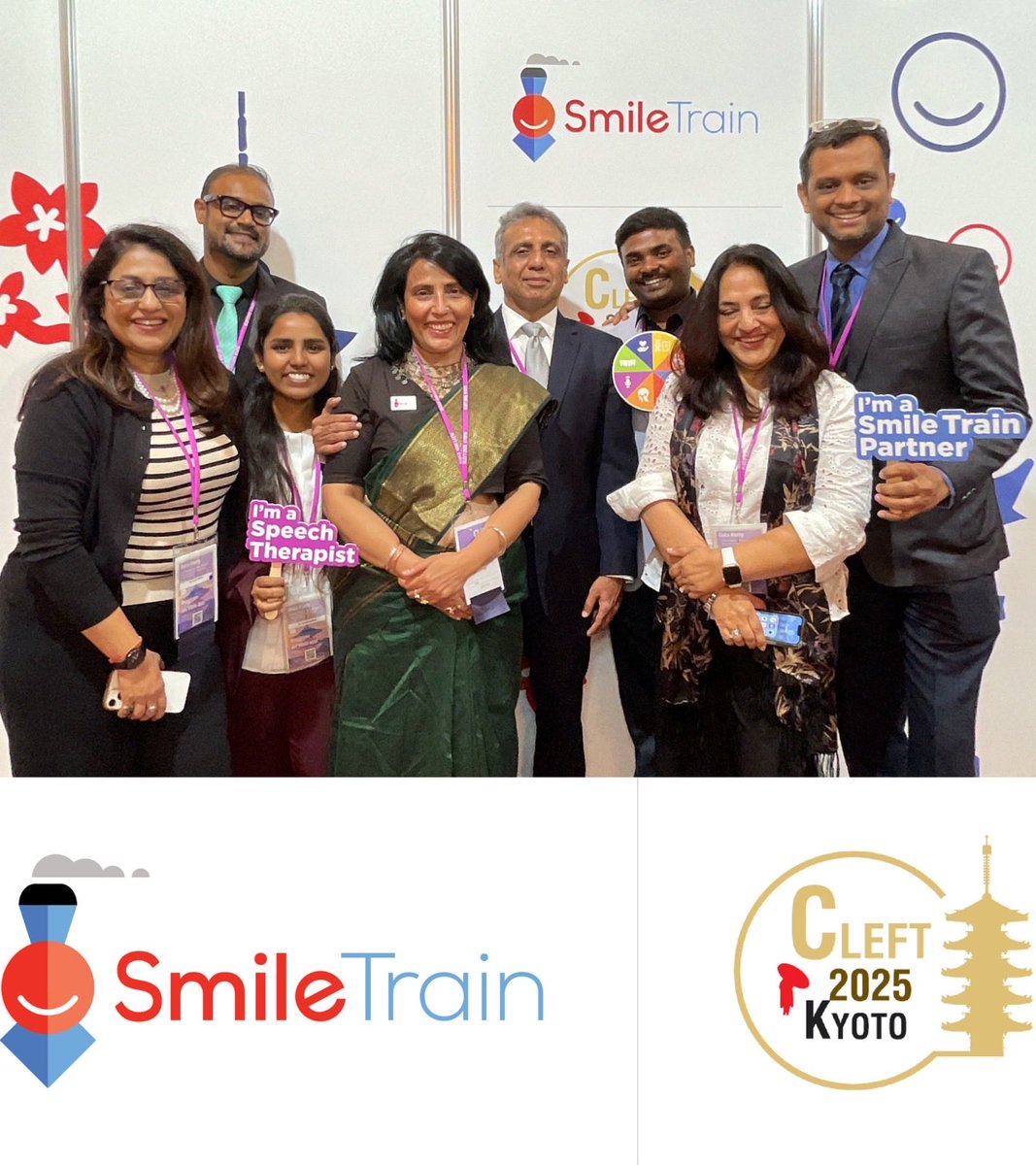 Day 3 at the 15th International Congress on Cleft Palate &amp; Craniofacial Anomalies, Kyoto. 

Incredible sessions, inspiring collaborations, and a team proud to contribute to advancing global cleft &amp; craniofacial care. 

#SmileTrain #cleft2025 
<a href="/Smiletrain/">Smile Train</a>