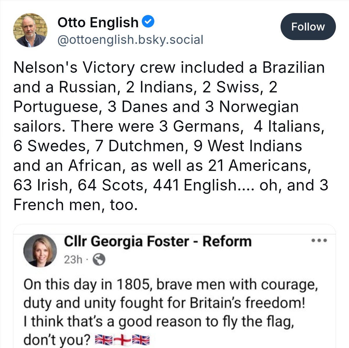 DavidPGCSE's tweet image. Bad luck everyone, Trafalgar day is actually Turkish