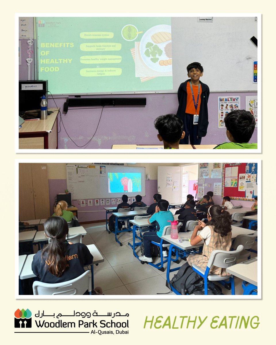 woodlemdubai's tweet image. “Eat well, feel great! 🥗🍎💪”
Our little learners had an exciting PSED session all about health and nutrients!  They discovered how the right foods fuel our energy, keep us strong, and help us stay happy and active throughout the day. 
#PSED #HealthyHabits #EatSmart