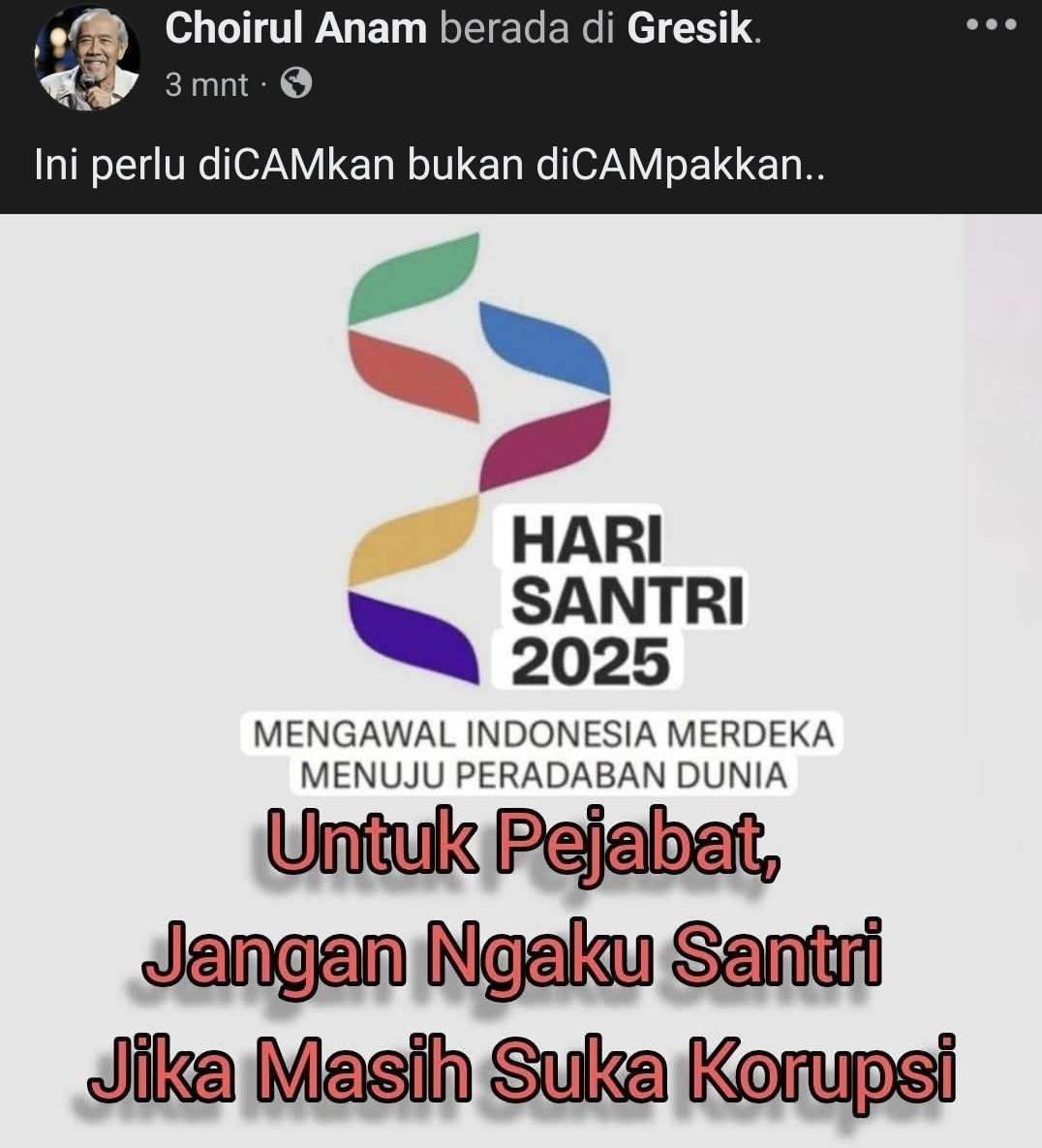 gresik06's tweet image. Titip pesan dari rakyat untuk pejabat