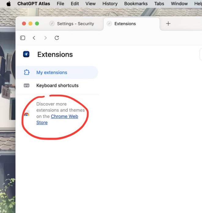 StockSavvyShay's tweet image. OpenAI’s Atlas might change how people browse but it doesn’t change who owns the rails. 

Chrome still runs the engine &amp;amp; the entire web Atlas interacts with still runs through $GOOGL ecosystem.

Atlas might become new interface but Google is the infrastructure.