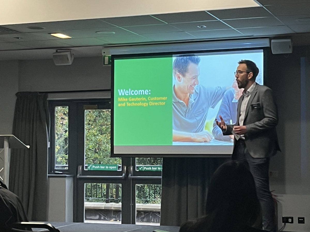 Mike Gauterin kicks off <a href="/unitedutilities/">United Utilities</a> Vulnerability Summit. Looking forward to an interesting day with Ellen, Veronica and Peter from <a href="/WDPcomms/">Disability Partnership #DAD2025</a> Energy Efficiency Team