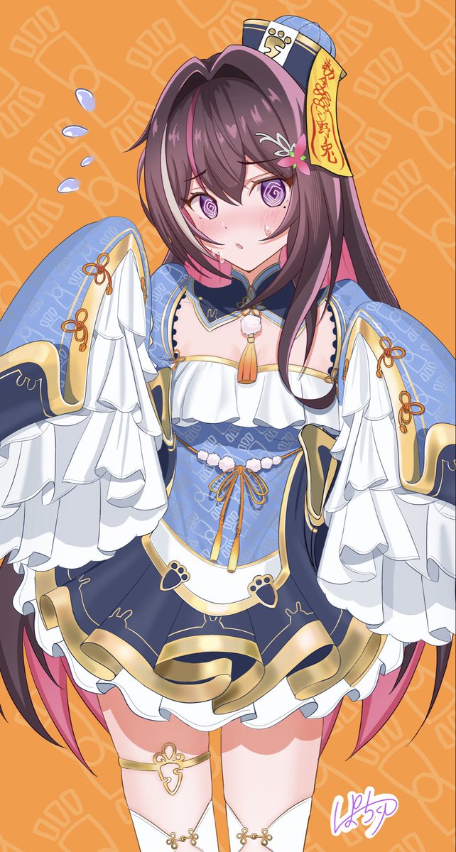 pichikupachikup's tweet image. お菓子くれなきゃイタズラしちゃう…ぺこっ///
#AZKiART