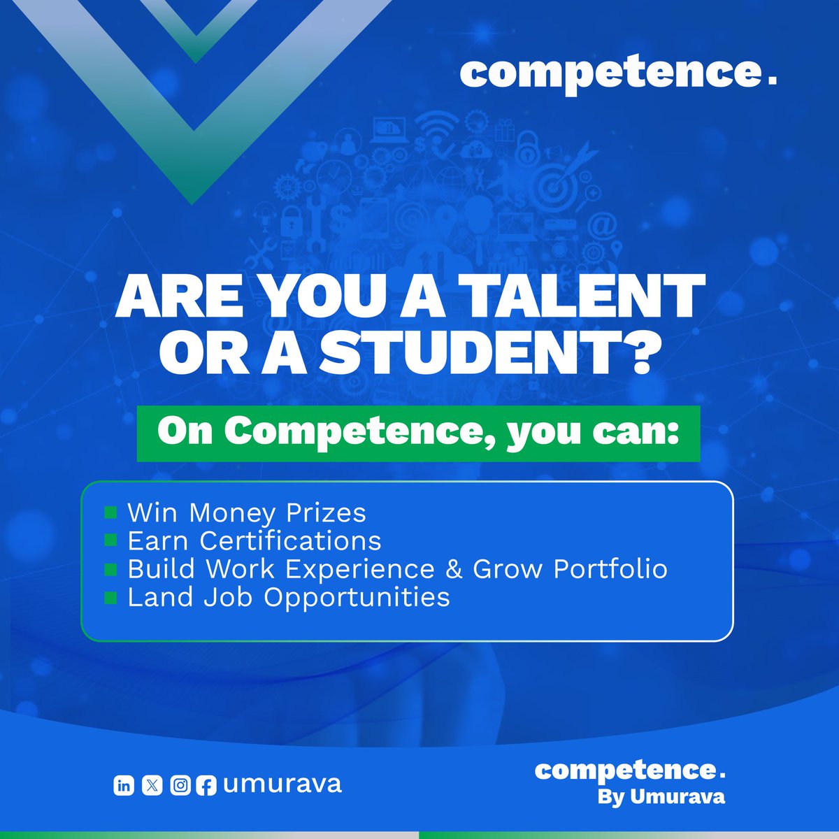 Umurava_'s tweet image. #Competence is that space where learning meets real experience.🤝

It’s where you get to test what you know, build confidence, and connect with opportunities that actually empowers your career. 

Sign-up today, Free of charge at competence.umurava.africa to get started!
