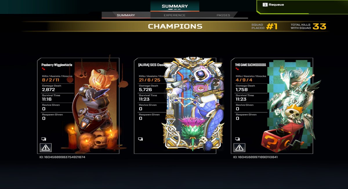 Came home from drinking at like 4am and wanted to suffer in apex
Dropped a lil nuke while seeing cross eyed 🕵️‍♂️