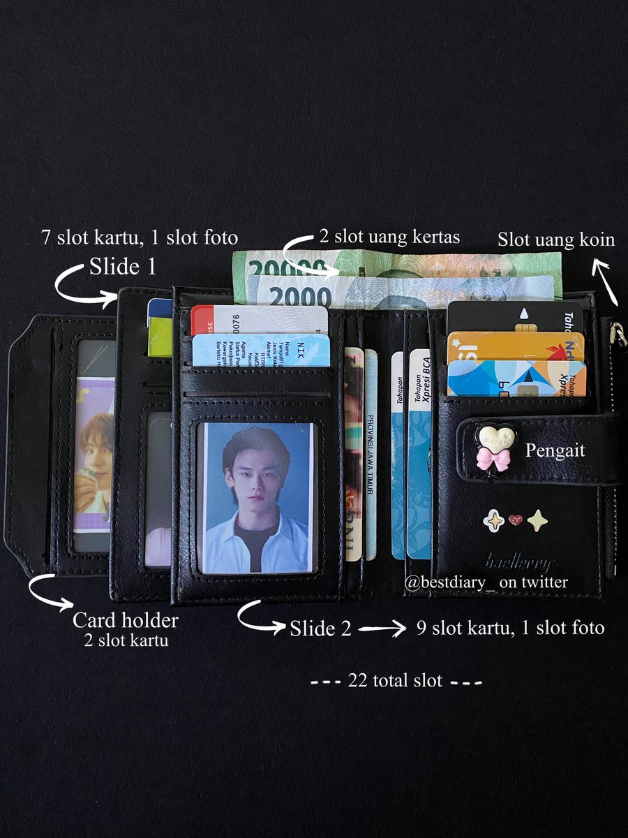 my (@bestdiary_) on Twitter photo Best Purchase Wallet
More space, unisex design, simple, this wallet is so worth it & affordable
1 tahun lebih pemakaian awet bgt 😭 Best Purchase Wallet
More space, unisex design, simple, this wallet is so worth it & affordable
1 tahun lebih pemakaian awet bgt 😭