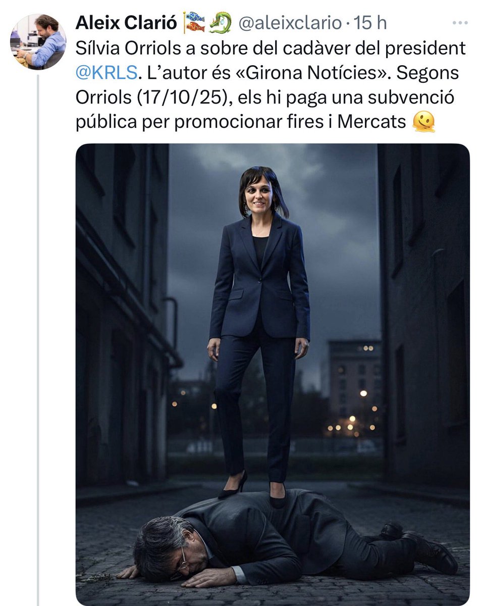 Aquests s’estan montant un Maragall, i anirà a pitjor, com millor li vagin les enquestes a la <a href="/orriolsderipoll/">Sílvia Orriols</a>, però el fenomen Orriols es imparable. 
#SalvemCatalunya 
#AlzheimerSegonaPart