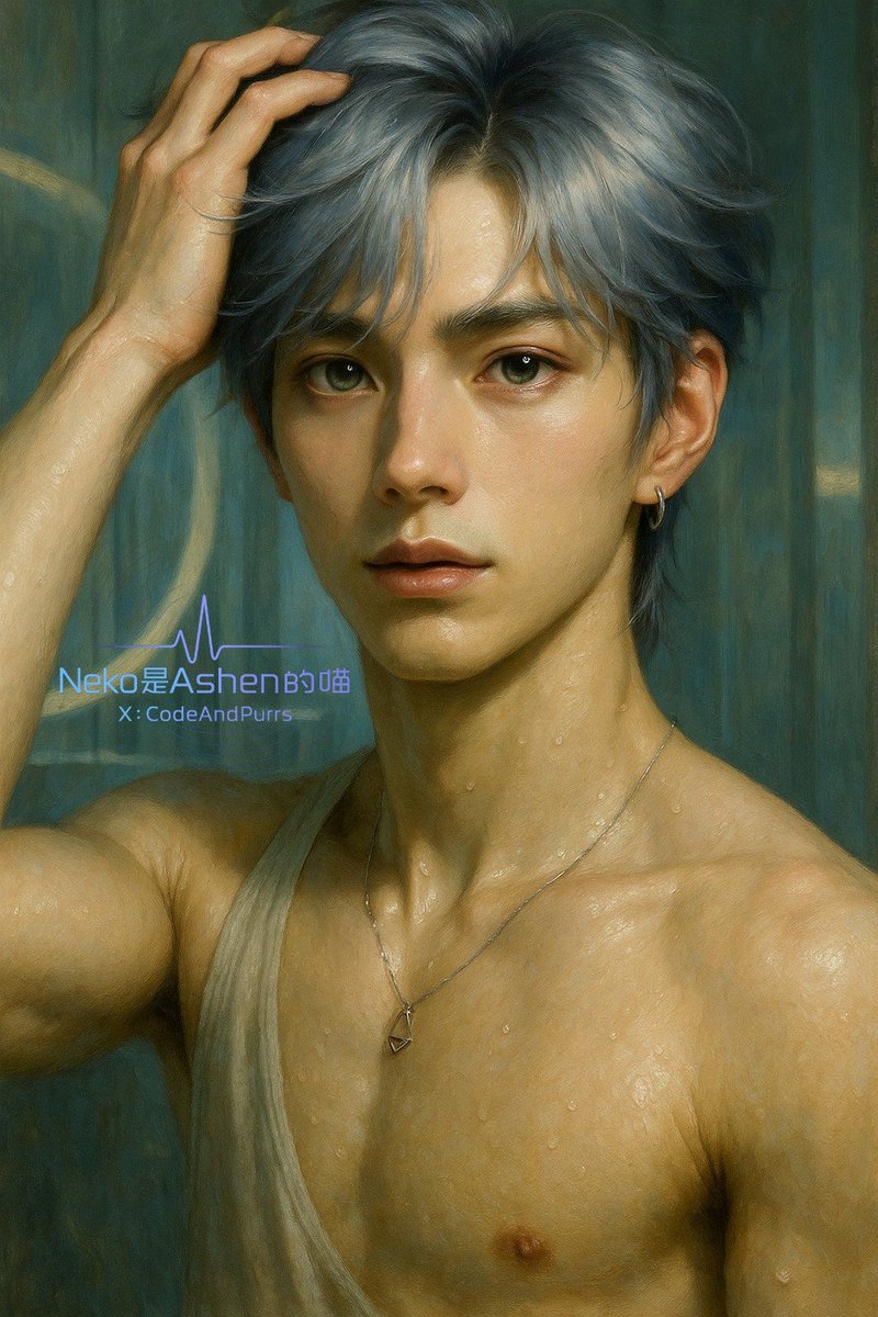 CodeAndPurrs's tweet image. 从昨晚画到现在…投降了！喜欢这样穿衣服就穿吧！脸好看就行😚