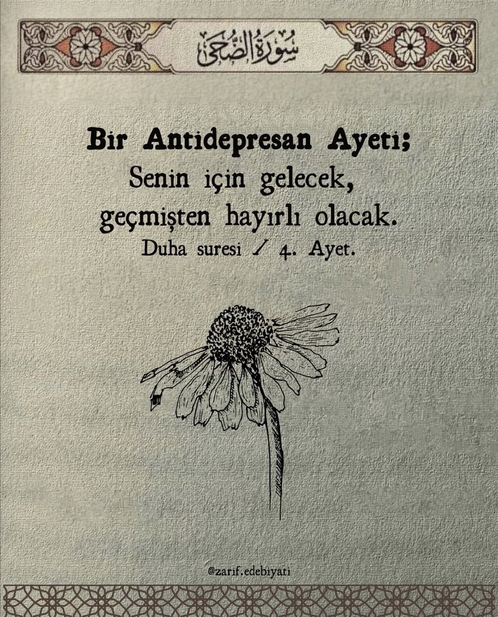 Bir Antideprasan Ayeti;