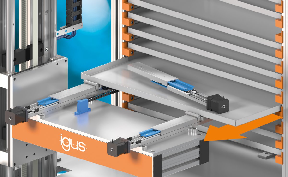 IPEmagazine's tweet image. IPE MAGAZINE - The ultra-compact electric telescopic extension slide from igus 
@igus_Inc #compactautomation #NTM45telescopicslide
ipesearch.co.uk/igus-electric-…