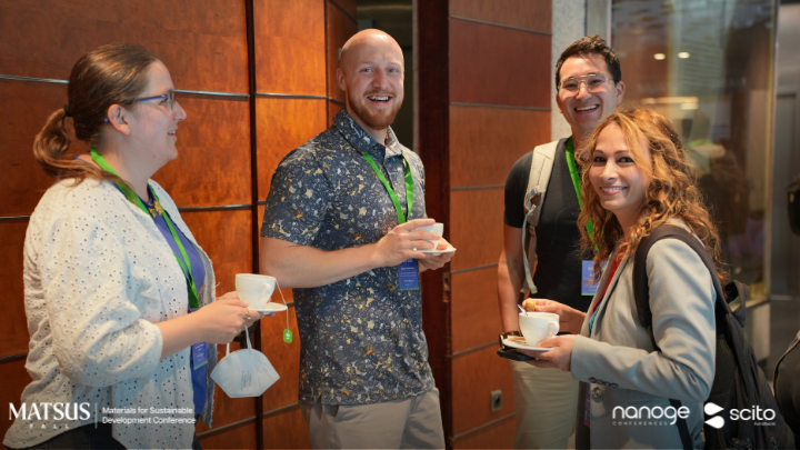 nanoGe_Conf's tweet image. 🟣Conversations and collaborations brew during breaks at #MATSUS25, where discussions spark new ideas and innovations across materials science, perovskites, catalysis, and more, fueling science beyond the sessions.

🔗 More info at the website: nanoge.org/MATSUSFall25/h…