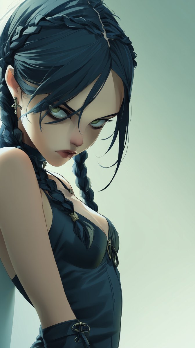 djom900's tweet image. QT with your Wednesday Addams