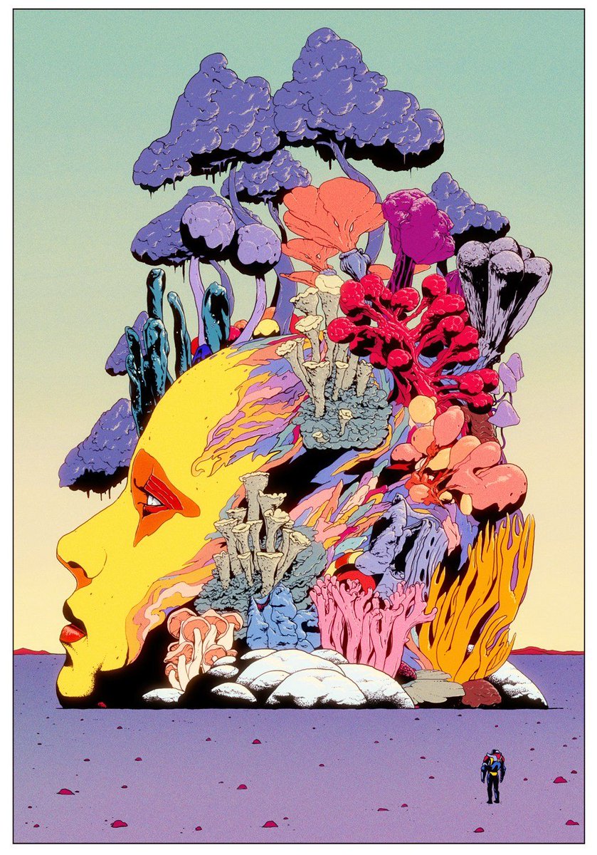 My world is dreamy, detailed, and slightly unsettling.