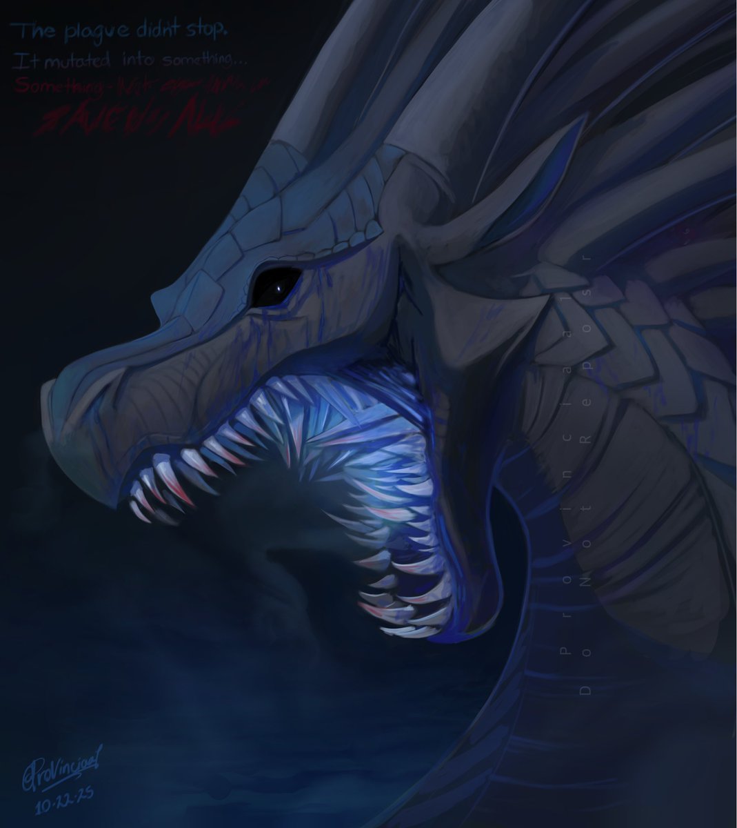 Icewing plague that has mutated, involved..
#wingsoffire