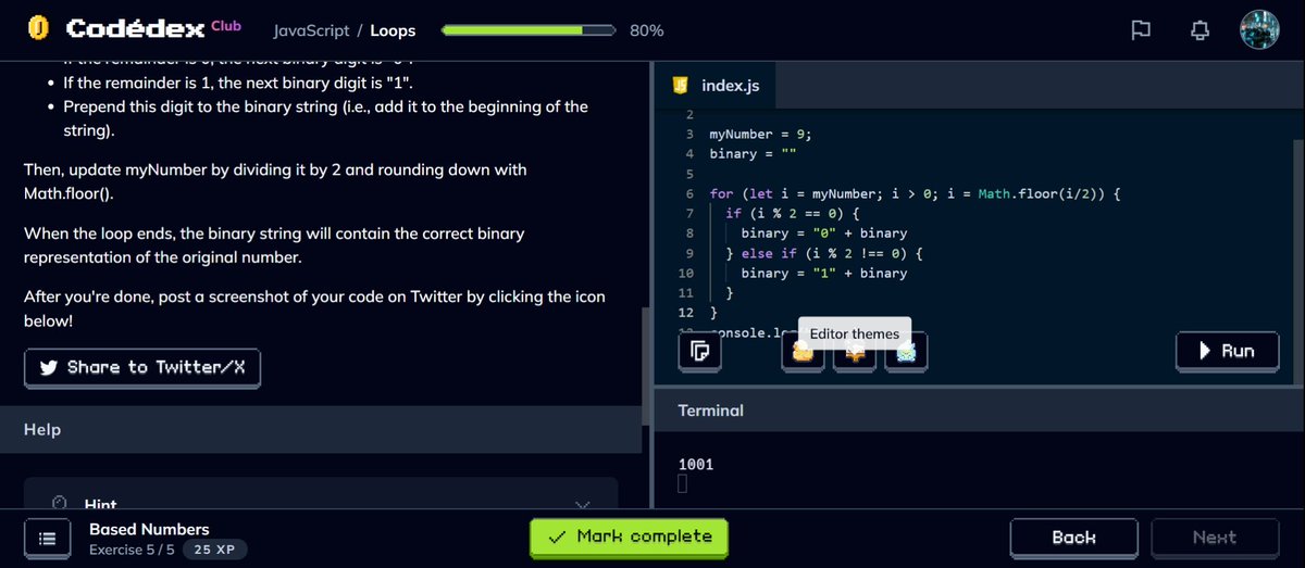ska_kai's tweet image. Based Numbers 🔢 #CodedexBasedNumbers @codedex_io