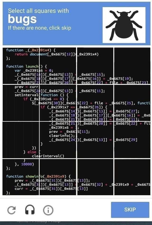 Marshallo313x's tweet image. Captcha nightmare 😂
#programmermindset #jokes #gm
