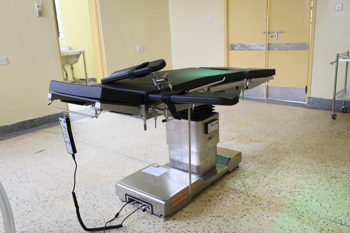 Sunviewmedipro's tweet photo. Serving residents from Kajiado, Nairobi, and Machakos, the hospital received high quality theatre equipment, including a modern operating table, shadowless lamps, patient monitors, anaesthetic machine, and other essential surgical tools, installed under the NESP Program.
#NESP https://t.co/aQpDr28GiN