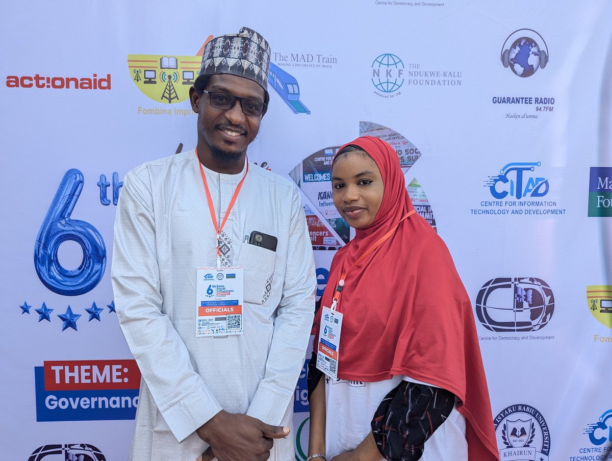 All is set for the 6th <a href="/ICTAdvocates/">CITAD</a> KANSIS at <a href="/KhairUniversiti/">Khalifa Isyaku Rabiu University</a>, Kano. The theme for this year is “Towards a More Inclusive Governance of Artificial Intelligence (AI).” KANSIS is a rendezvous of ideas.
#KanSIS25 #AIinclusion <a href="/YZYau/">Yunusa Ya'u</a> <a href="/ICTAdvocates/">CITAD</a>