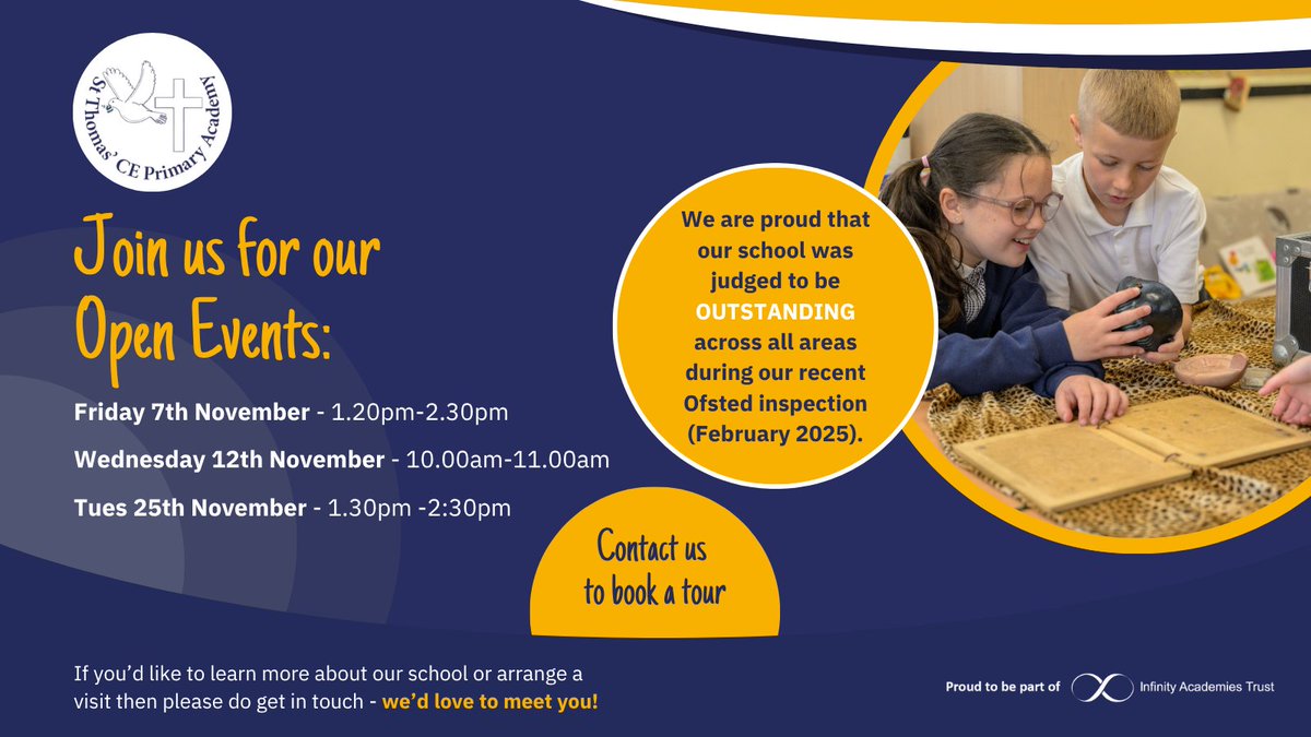 St Thomas’ CE Primary Academy Boston tweet media