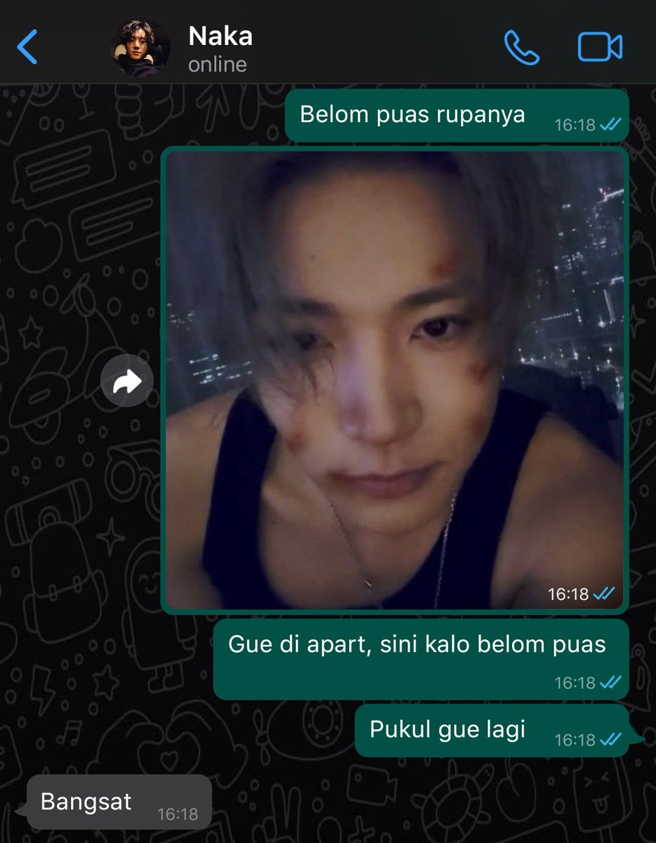 xaiueoax's tweet image. #heejake two tweet au
Dewangga - Nakara
 —
✎ Marah gengsi
Cw // harshwords, violence