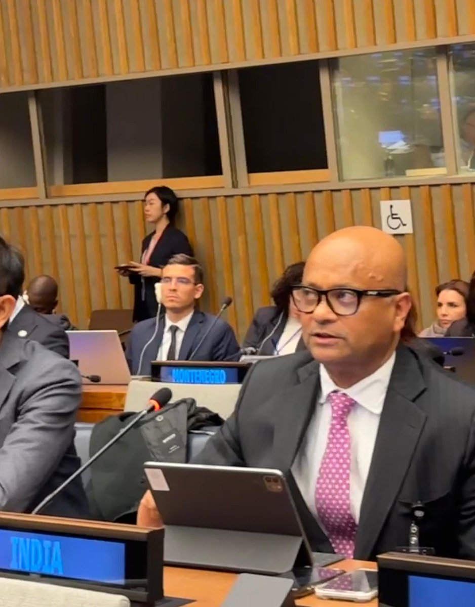 STATEMENT BY AMBASSADOR ANUPAM RAY IN THE THEMATIC DEBATE ON NUCLEAR WEAPONS IN THE FIRST COMMITTEE, UNITED NATIONS GENERAL ASSEMBLY, NEW YORK - October 21, 2025