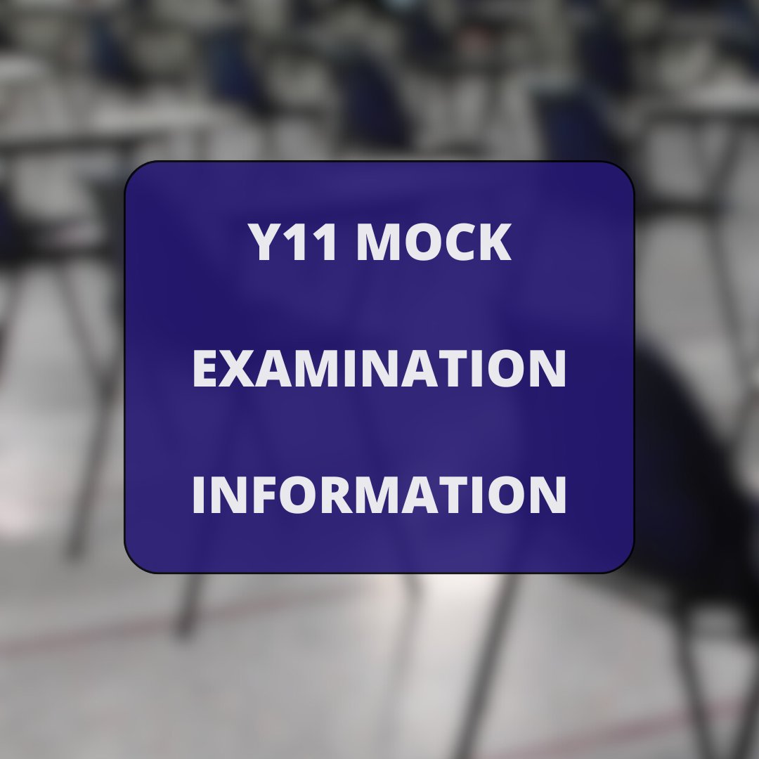 🎓 Year 11 mock exams start Mon 3 Nov 2025. These are a vital chance to practise for GCSEs &amp; identify areas to improve.

✅ Arrive by 8:30am each day
📚 Use half term for revision – resources have been shared!

Let’s make these mocks count, Year 11! 💪
#resilience