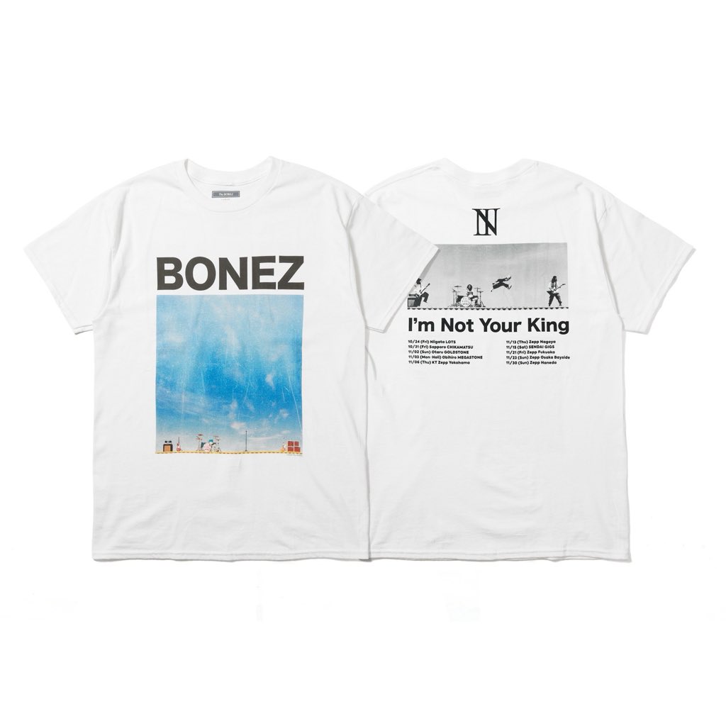 THE BONEZ king Tシャツ mono 白/M thebonez THE BONEZ king Tシャツ mono 白/M thebonez - メルカリ