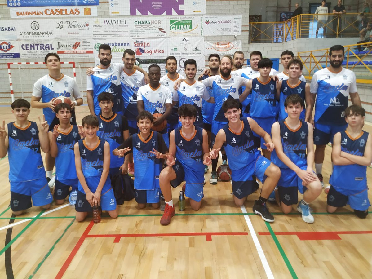 PARTIDAZOS EN CASA DO SENIOR E CADETE MASCULINO E DEBUT D@S INFAS! baloncestocaselas.com/partidazos-en-…