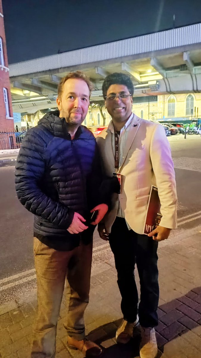 SenthilVinu's tweet image. A photo with Mikel Toms, the conductor of Maestro Ilaiyaraaja's Valiant Symphony. He was humble and I only wish I had more time to speak with him.
Mikel Toms' Instagram page is in the comments. Please follow him and show your love for his work.
An Interesting Incident: The…