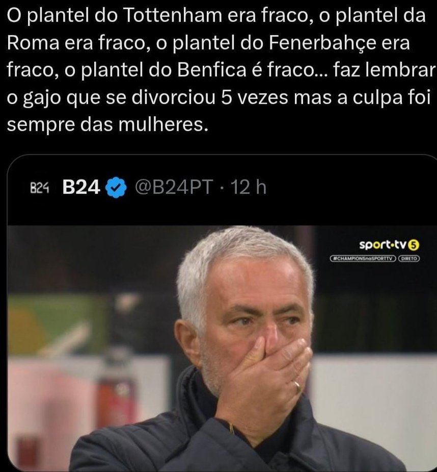 A CS lambe-lhe as nalgas, para eles o Zé chorão está sempre em forma. Ele é mesmo bom as equipas dele é que não prestam😜
Fodei-vos masé!