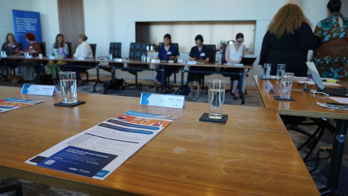 I appreciated the opportunity to hear from women representing multicultural communities at our Multicultural Women’s Economic Security Roundtable, about their ideas as to how we can best address some of these barriers.