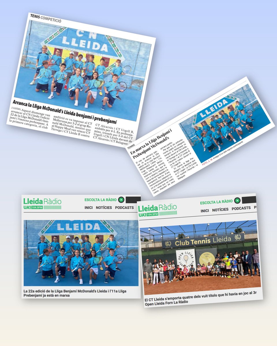 📢 El nostre club, protagonista undia més a Segre, La Mañana i Ua1 Lleida Ràdio 📰🎙️