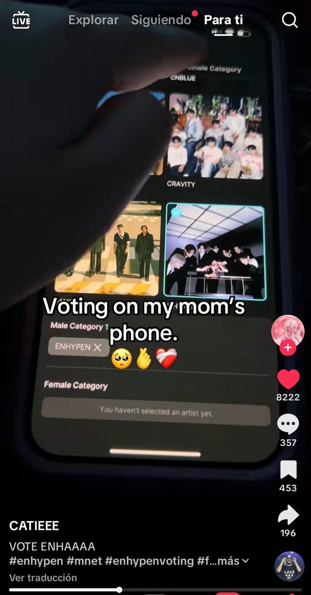 crazyoverni_ki's tweet image. TIK TOK ENGENES ARE VOTING, ENCOURAGING OTHERS TO VOTE AND MAKING TUTORIALS I CAN&apos;T BELIEVE IT WTF
