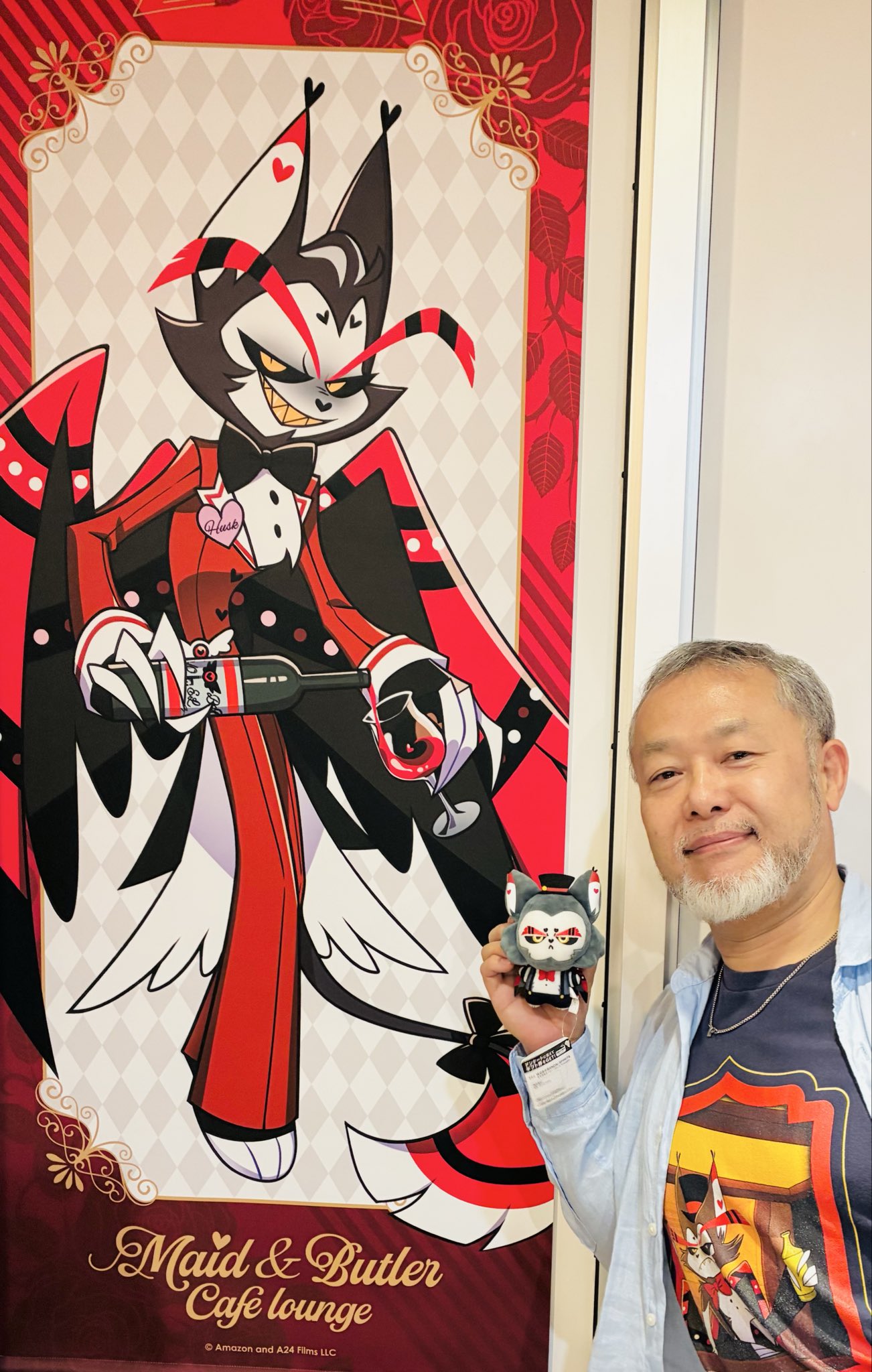 Hazbin Hotel ハズビンホテル アニメイト カフェ ハスク ハズビン